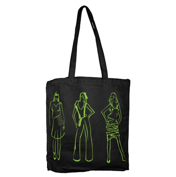 Catwalk Green Tote Bag