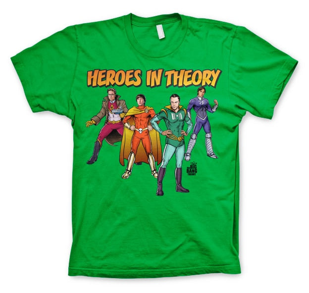 TBBT - Heroes In Theory T-Shirt