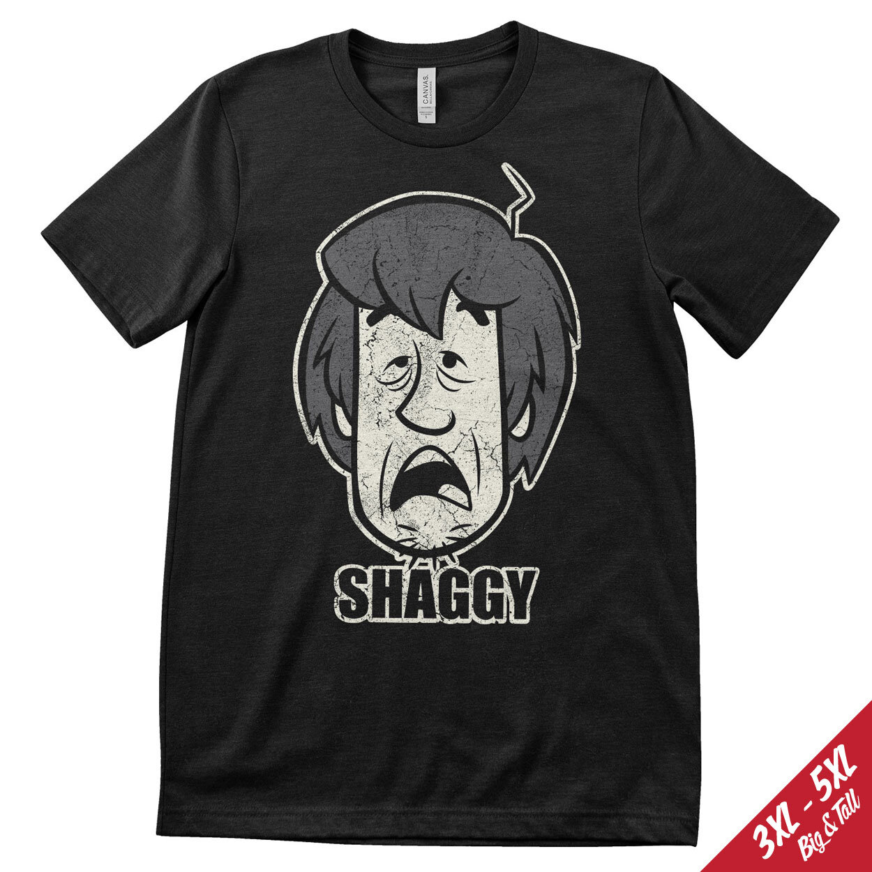 Shaggy Distressed Big & Tall T-Shirt