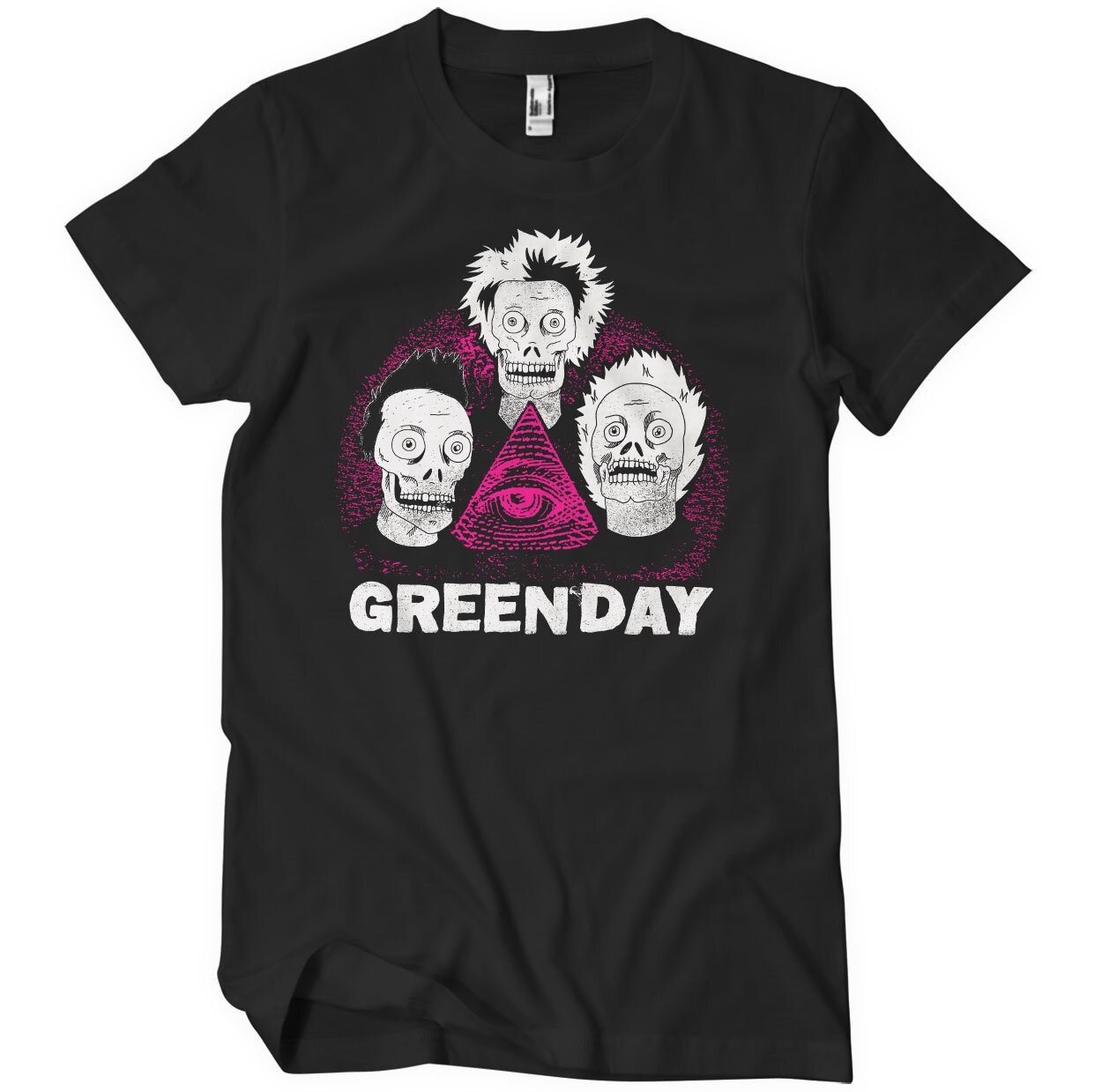 Green Day Skulls T-Shirt