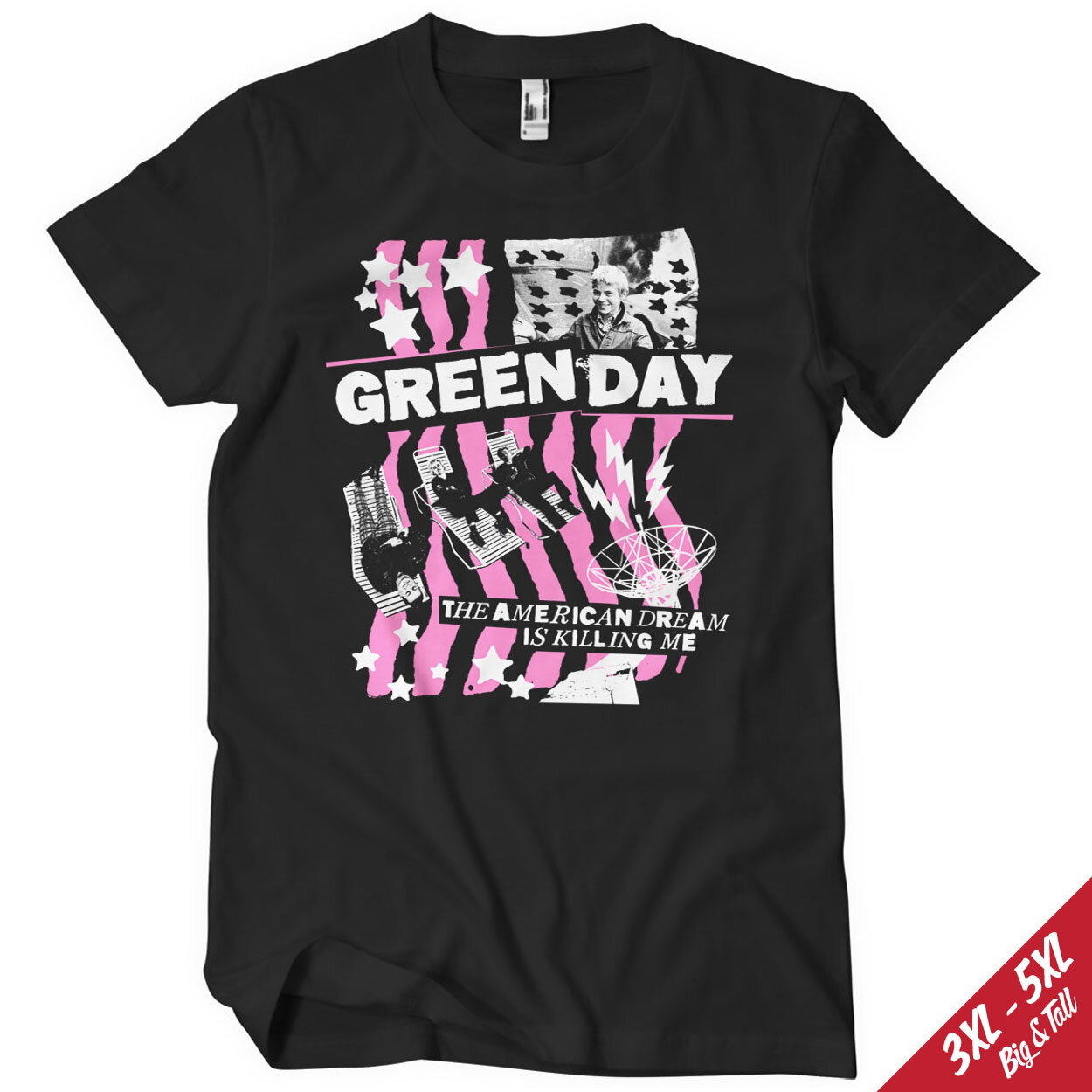 Green Day - American Dream Big & Tall T-Shirt