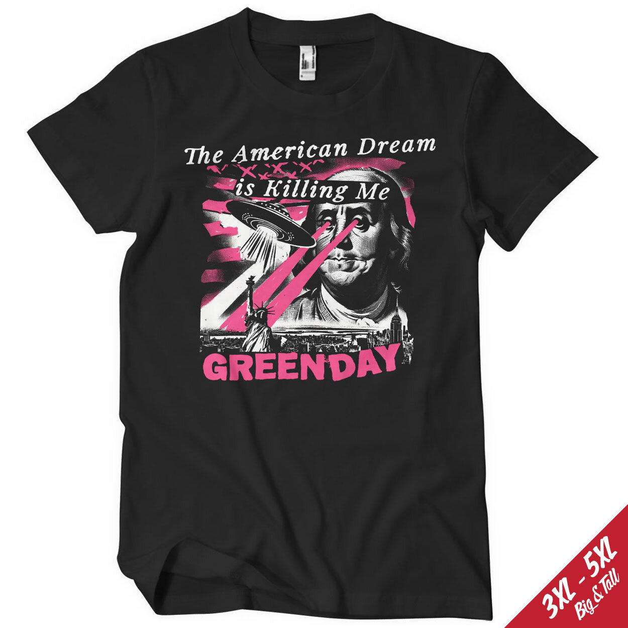 Green Day - Abduction Big & Tall T-Shirt